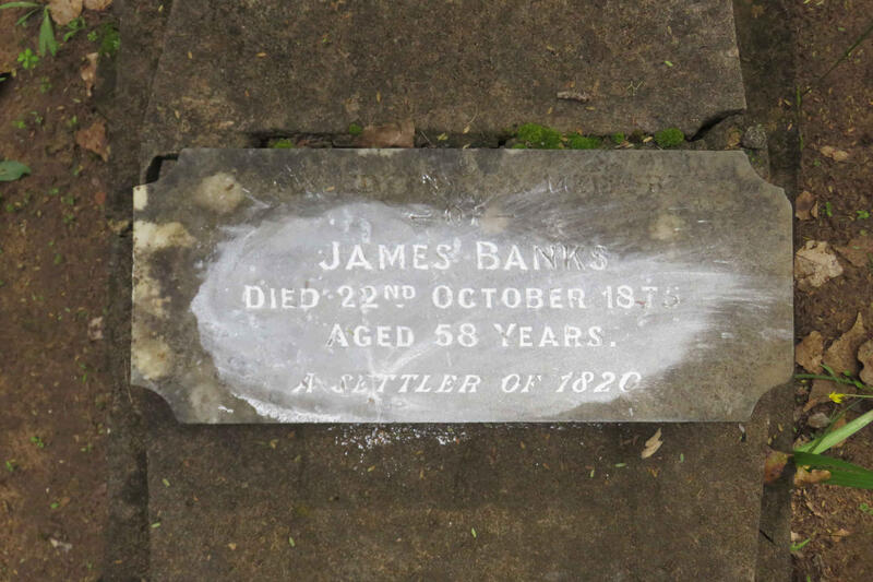 BANKS James -1875