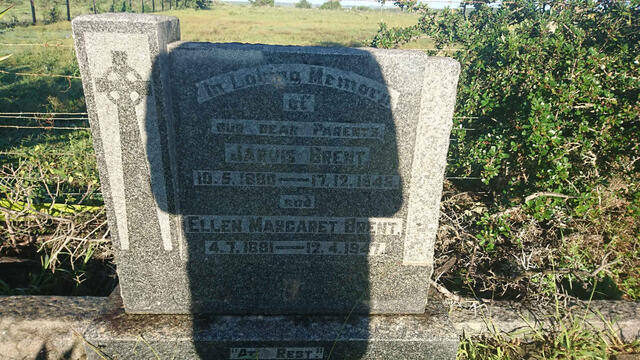 BRENT Jarvis 1880-1945 & Ellen Margaret 1881-1947