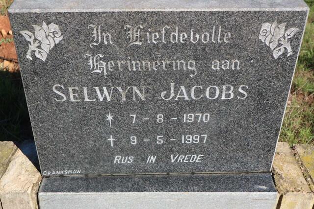 JACOBS Selwyn 1970-1997