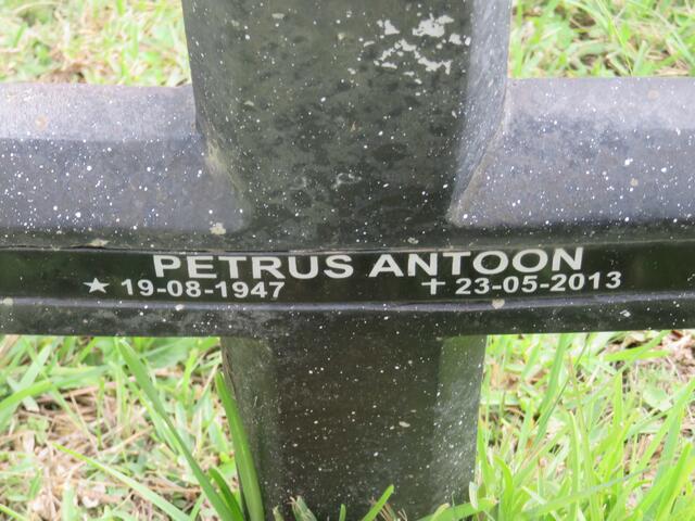 ANTOON Petrus 1947-2013