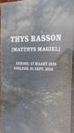 BASSON Matthys Magiel 1939-2016