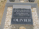 OLIVIER Antonetta 1966-1984