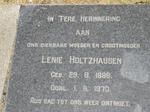 HOLTZHAUSEN Lenie 1886-1970