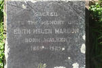MARDON Edith Helen nee WALKER 1889-1929