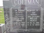 COLTMAN John 1914-1991 & Nellie Alice 1921-2007 :: COLTMAN Nazeem 1969-2003