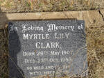 CLARK Myrtle Lily 1907-1983