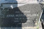 VILJOEN Anna Maria 1897-1984