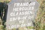 CLAASSENS Francois Hercules 1949-2012