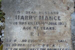 MANCE Harry -1929