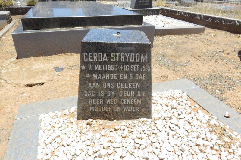 STRYDOM Gerda 1956-1965