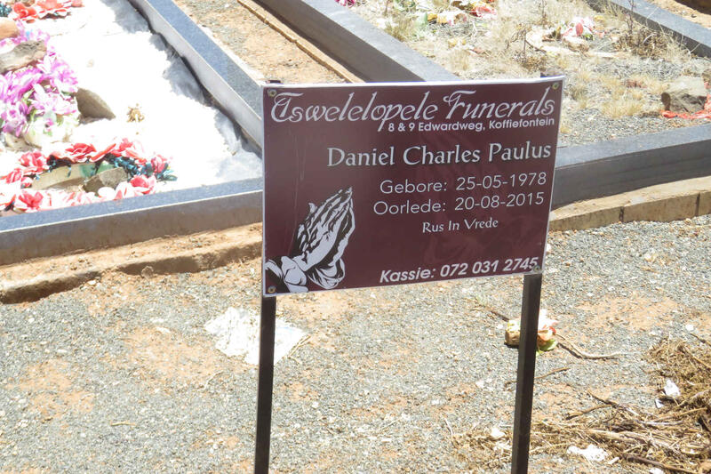 PAULUS Daniel Charles 1978-2015