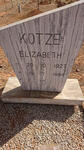 KOTZE Elizabeth 1927-1984