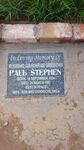 STEPHEN Paul 1924-1987