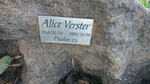 VERSTER Alice 1950-2005