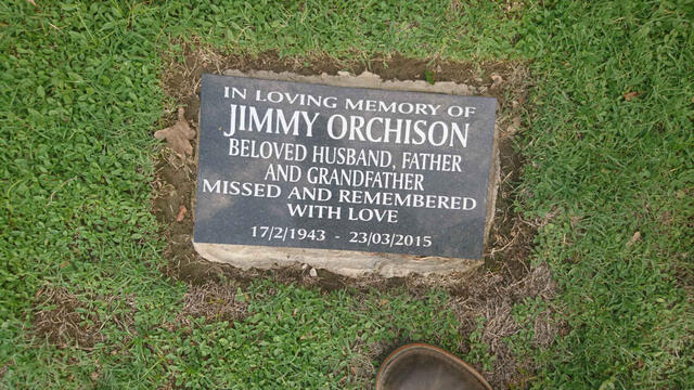 ORCHISON Jimmy 1943-2015