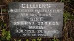 CELLIERS Gert 1853-1935 & Maria 1859-1926