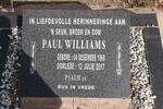 WILLIAMS Paul 1968-2017
