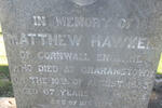 HAWKEN Matthew -1883 & Elizabeth -1894