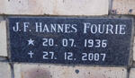 FOURIE Hannes J.F 1936-2007