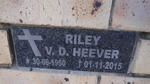 HEEVER Riley, v..d. 1950-2015