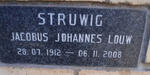 STRUWIG Jacobus Johannes Louw 1912-2008