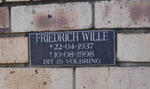 WILLE Friedrich 1937-1998