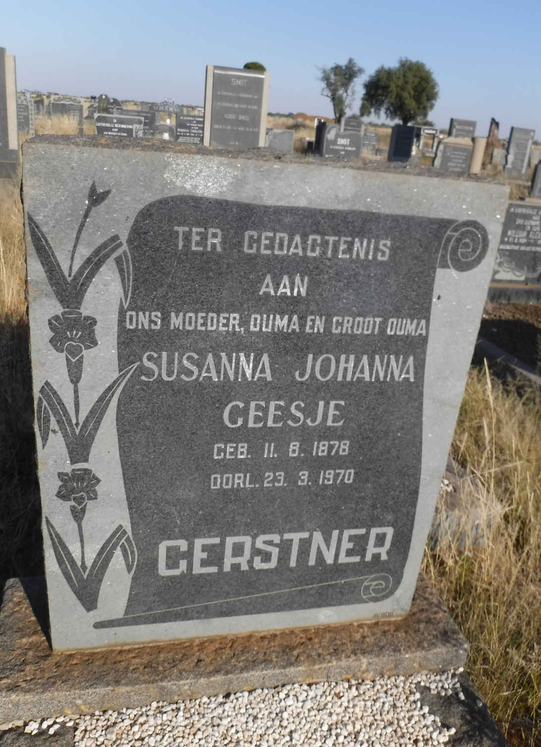 GERSTNER Susanna Johanna Geesje 1878-1970