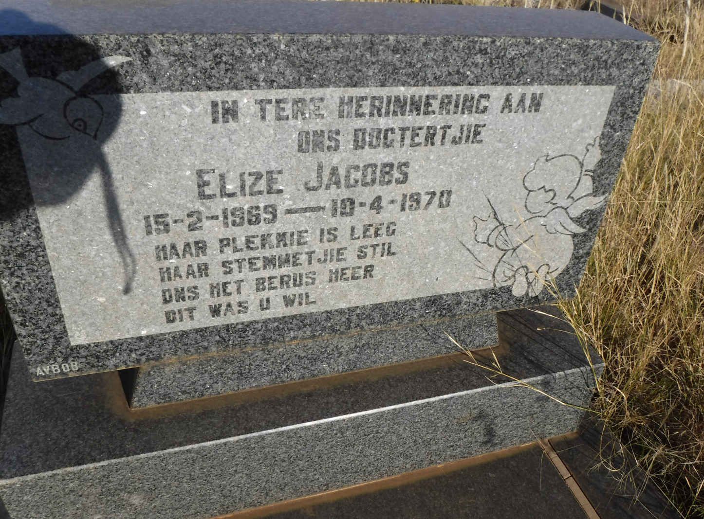 JACOBS Elize 1969-1970