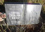 KRIEL Levina Catherina 1984-1984