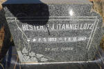 LOTZ Hester P.J. 1893-1967
