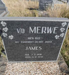 MERWE James, v.d. 1930-1972