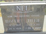 NEL Boelie 1914-1994 & Tillie 1917-2008