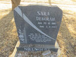 NIEUWOUDT Sara Deborah 1910-1987