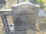 WESTENRAAD Henry 1936-1981