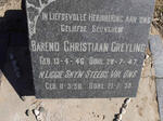 GREYLING Barend Christiaan 1946-1947 & GREYLING Baba 1950-1950