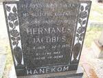 HANEKOM Hermanus Jacobus 1915-1970