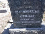WYK Maria Elizabeth, van nee V.D. WALT 1891-1949