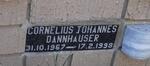 DANNHAUSER Cornelius Johannes 1967-1998