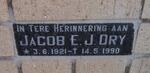 DRY Jacob E.J. 1921-1990