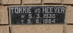 HEEVER Tokkie, v.d. 1938-1984
