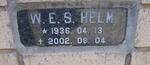 HELM W.E.S. 1936-2002