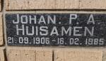 HUISAMEN Johan P.A. 1906-1985