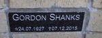 SHANKS Gordon 1927-2015