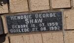 SHAW Hendrie George 1959-1992