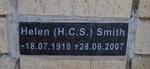 SMITH H.C.S. 1918-2007
