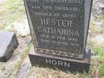 HORN Hester Catharina 1890-1970