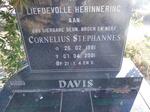 DAVIS Cornelius Stephannes 1981-2001