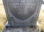 FOURIE Hetty Cicilia 1925-1982