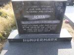 HUNDERMARK John 1946-1982