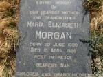 MORGAN Maria Elizabeth 1889-1986